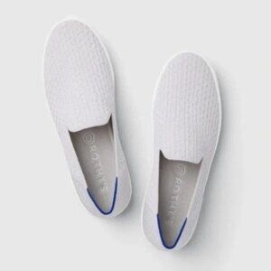 Rothy’s the Sneaker Slip On in Salt Honeycomb Size 8.5